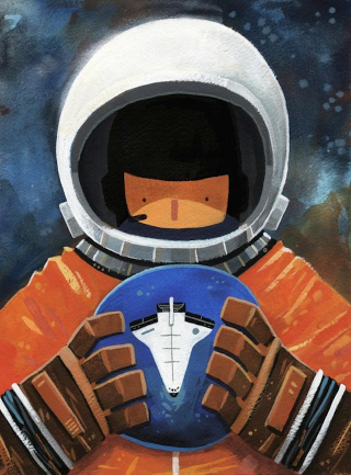 Illustration for article titled These Charming Paintings Celebrate Female Firsts In Space